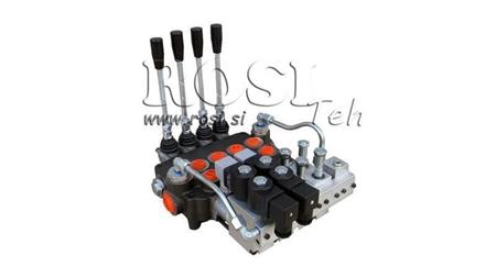 HIDRAULIKUS SZELEP 4xP80 - EO 12V