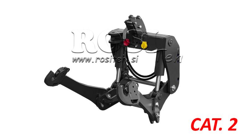KIT HIDRÁULICO FRONTAL UNIVERSAL 2KAT PARA TRACTOR 1500KG