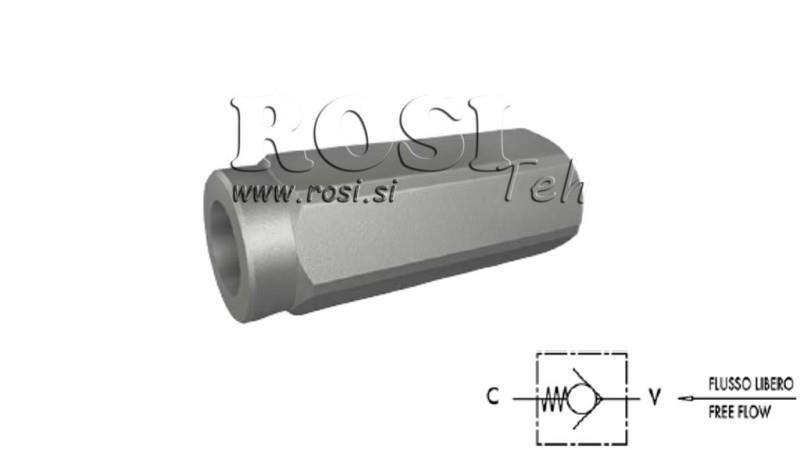SIKKERHEDSVENTIL TIL KØLER 3/4'' BY-PASS 5 bar