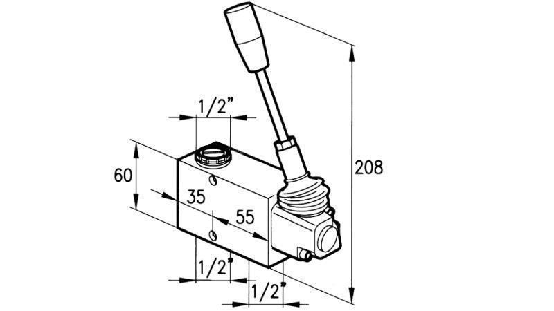 LOCKING VALVE - LEVER