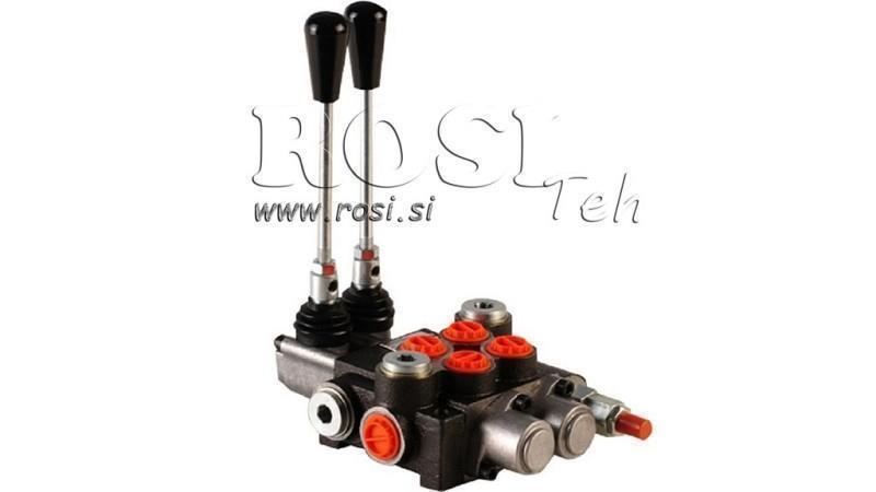 HÜDRAULILINE VENTIIL 2xP40